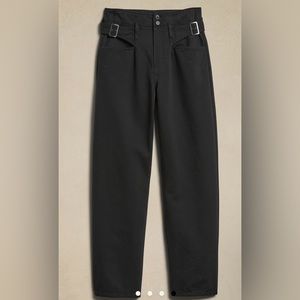 NWT Banana Republic high-rise heritage pants black 16